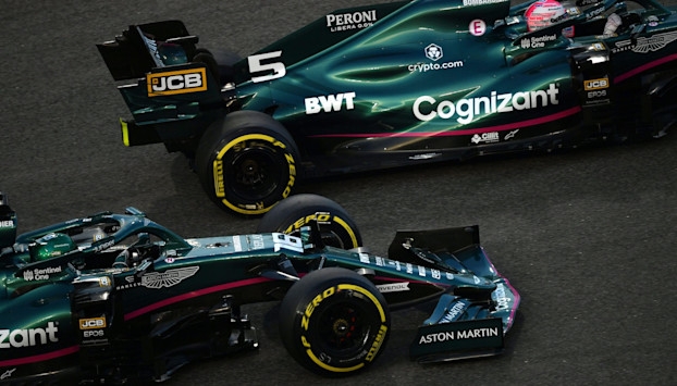 Lance and Sebastian in Abu Dhabi
