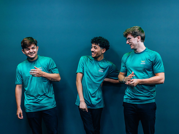 2025 Aston Martin Aramco F1 Esports drivers