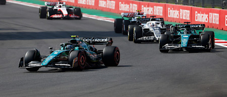 Both Sebastian and Lance had successful starts once again, with Lance making up five positions in the first sequence of corners.