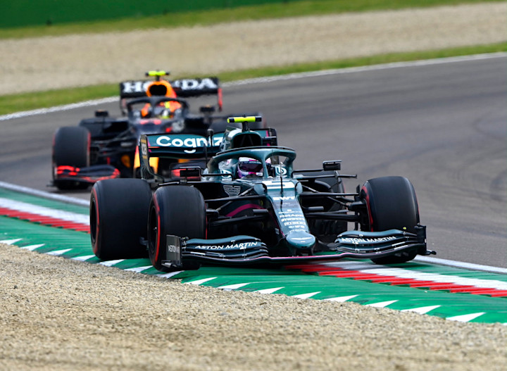 Sebastian Vettel Emilia Romagna Grand Prix Sunday