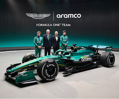 Aston Martin Aramco launches season with livery reveal
