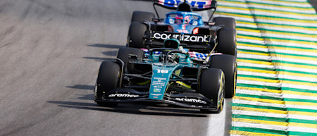 Lance made steady progress in the early stages, but started to work his way up the order in the race.