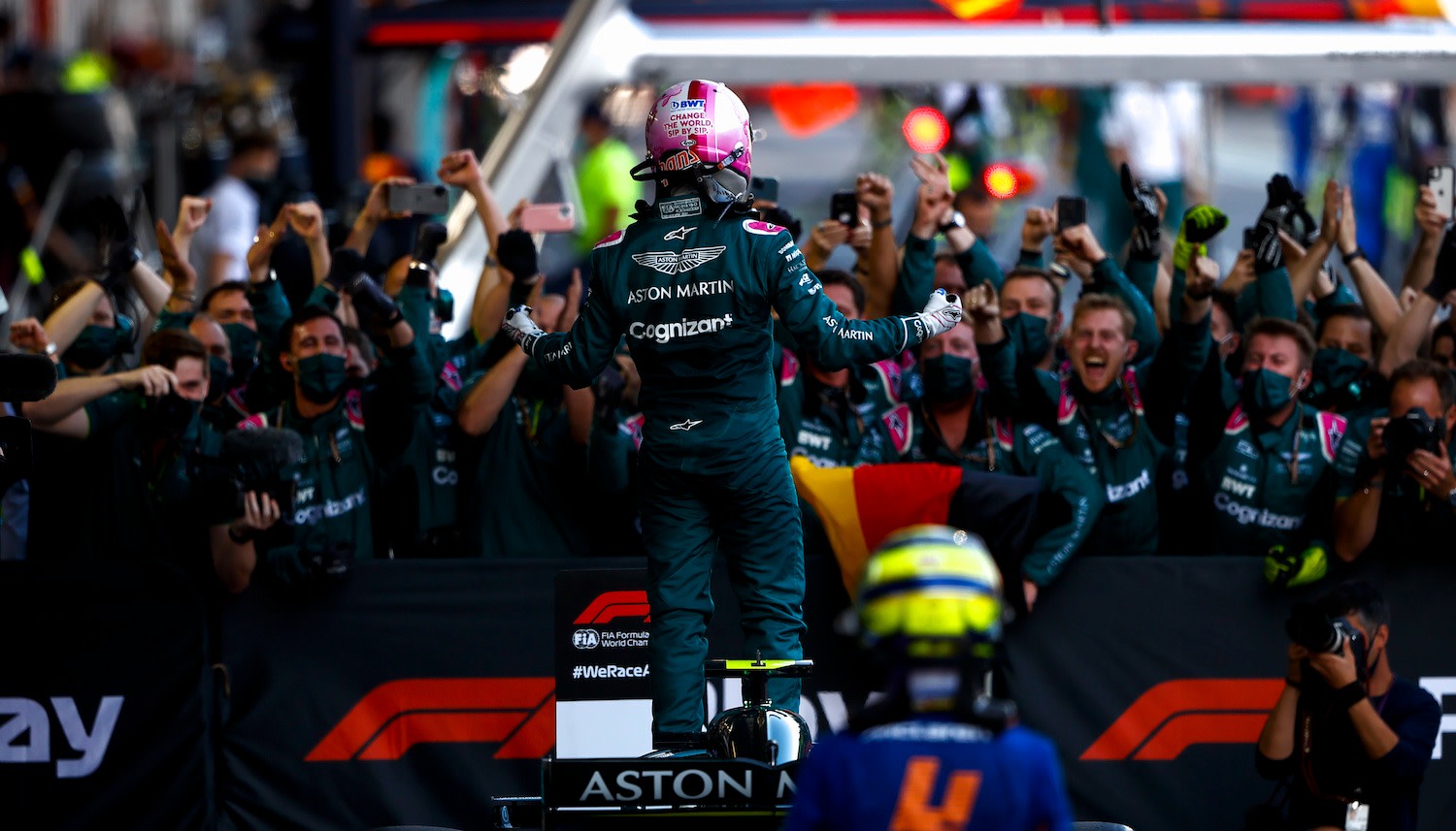 Aston Martin F1 Team Race Recap Aston Martin's first Formula One