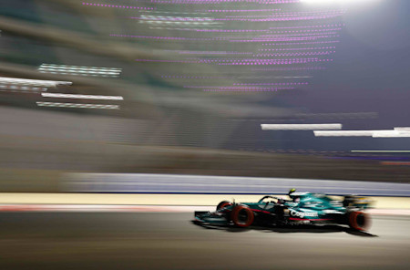 Sebastian ensured both cars made it into Q2 in qualifying