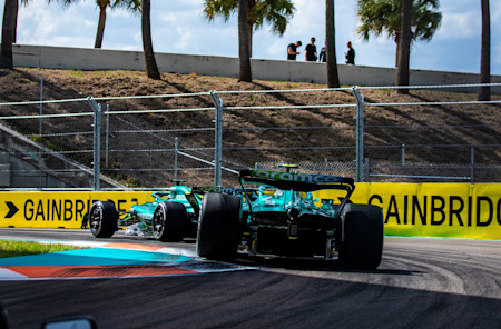 Both drivers climbed into top 10 contention before the race was turned on its head