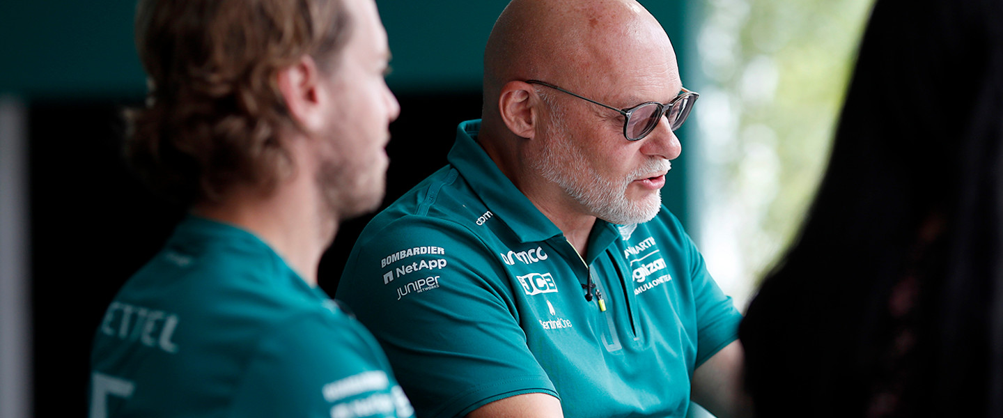 The discussion was hosted by AMF1 Chief Communications Officer Matt Bishop