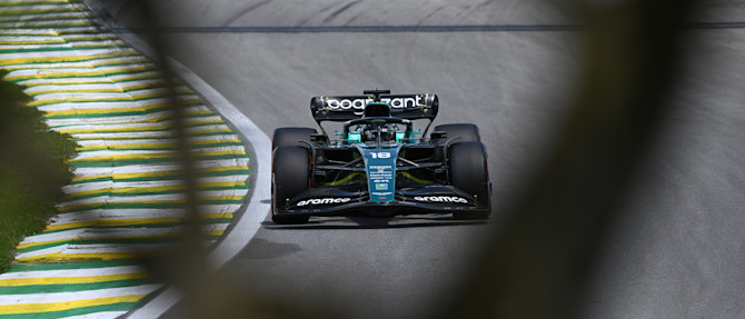 Lance had work to do from 15th on the grid, as did Sebastian from 13th, but there were two opportunities to make up places.