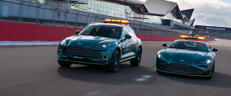 The DBX becomes the Official Medical Car of Formula One