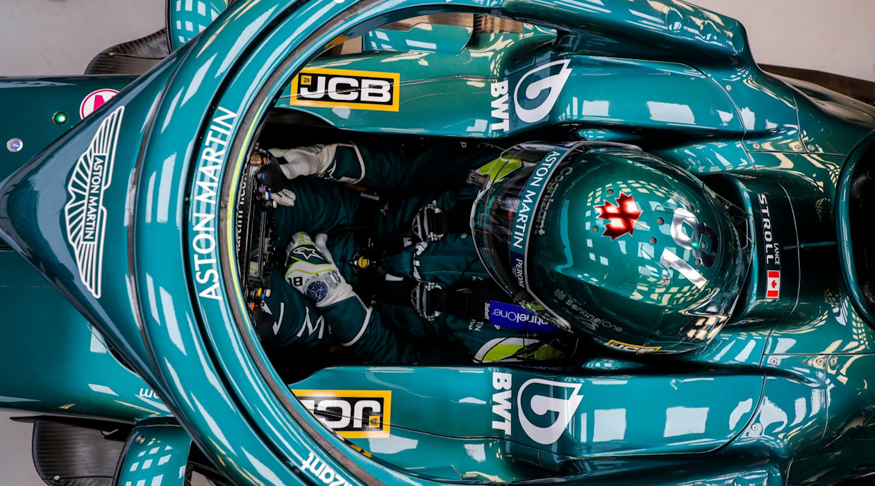 Lance raring to give the AMR21 its track debut