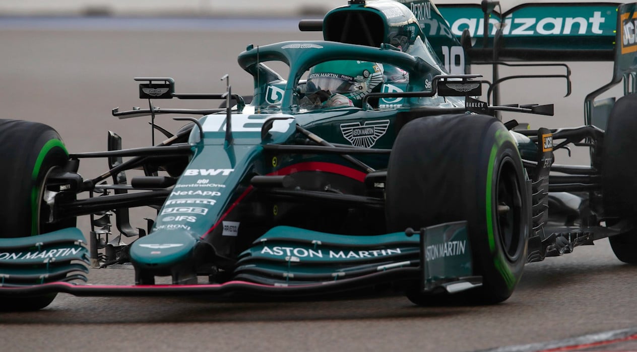 Lance Stroll, 2021 Russian Grand Prix