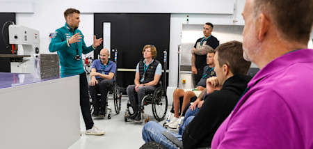 Our partners, Spinal Track, visited the AMR Technology Campus for unforgettable behind-the-scenes tour of our state-of-the-art home as part of their summer celebration.