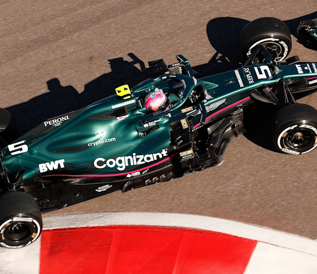 Sebastian Vettel, 2021 Russian Grand Prix