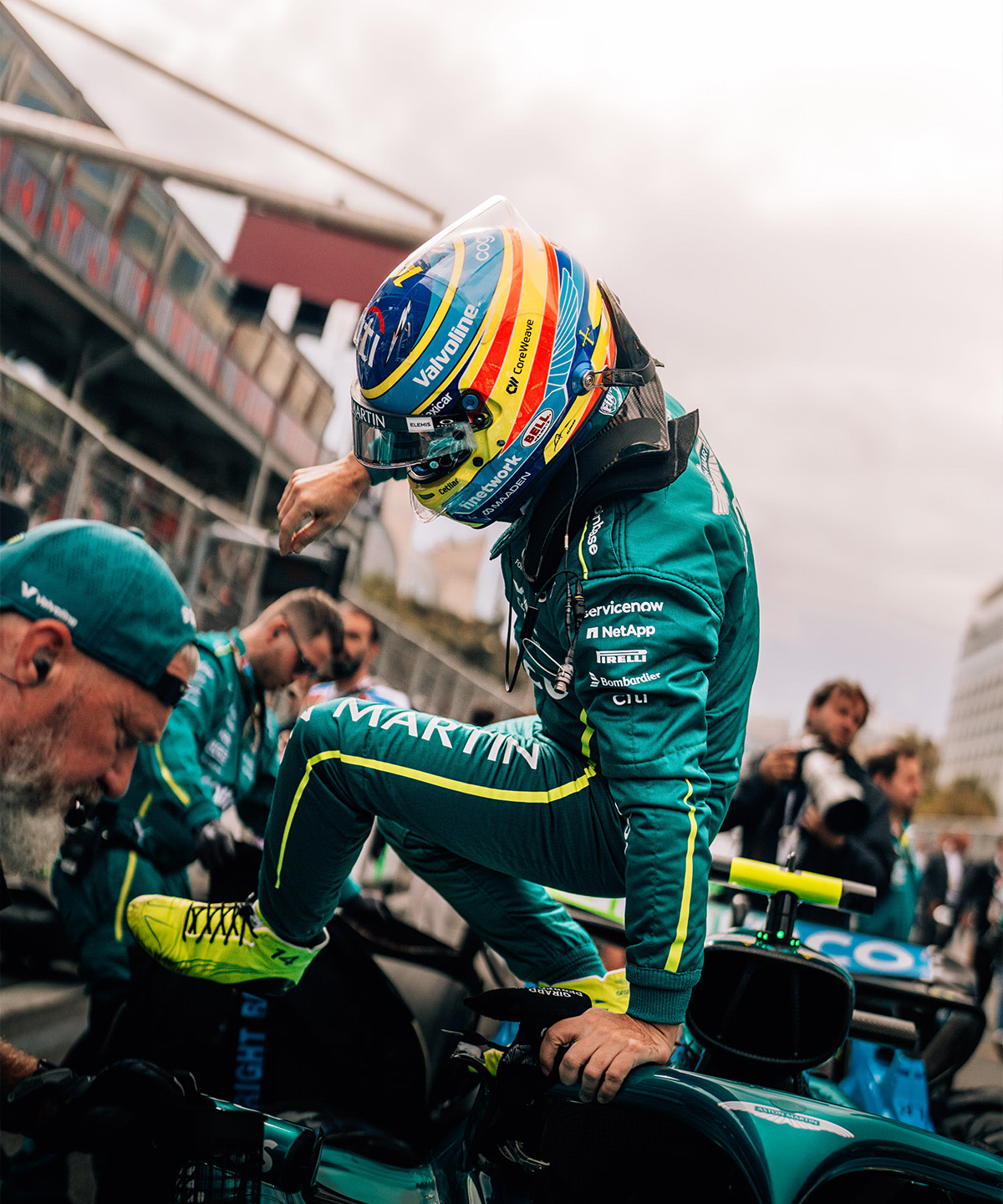 Fernando race session Baku