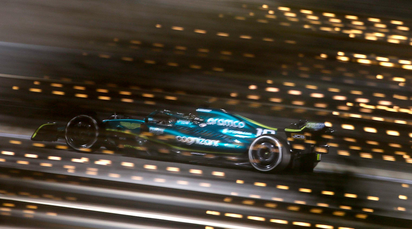 Lance Stroll, Bahrain testing