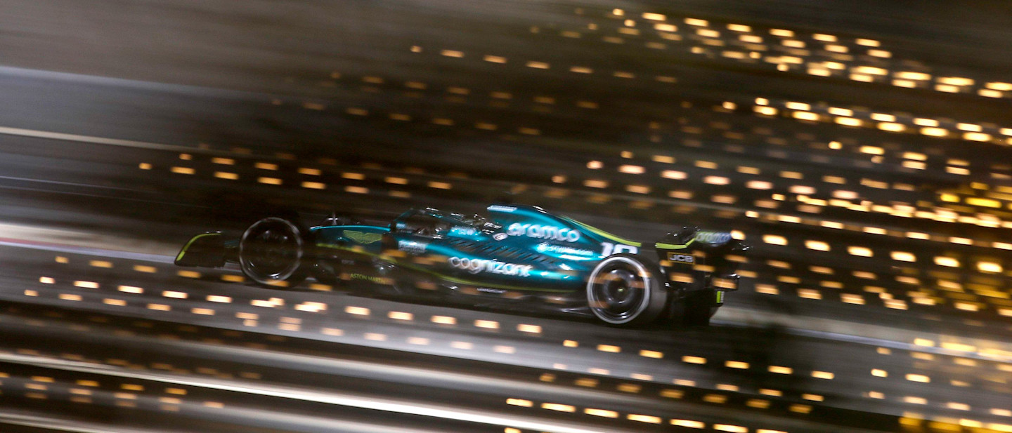 Lance Stroll, Bahrain testing