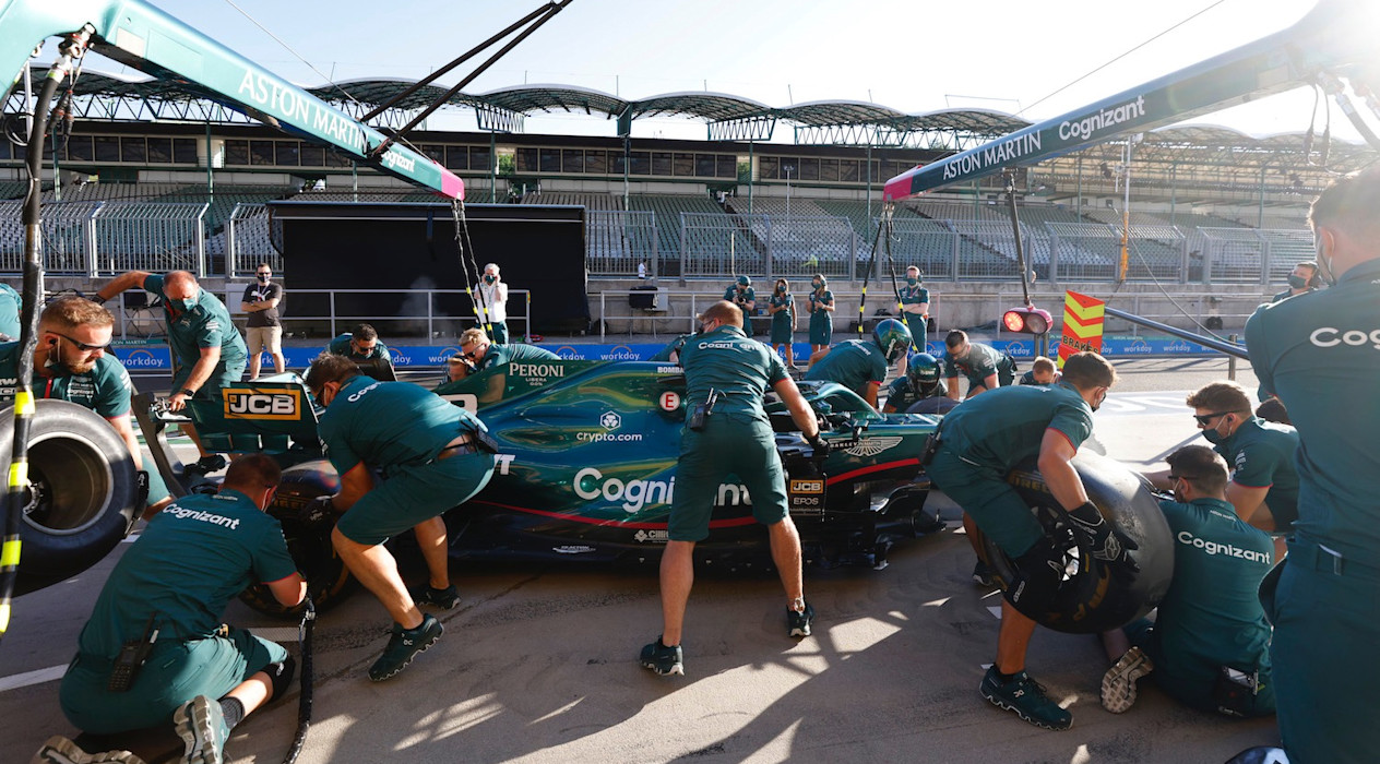 Pitstop practice, Hungary