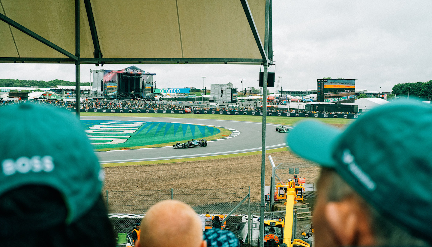 Silverstone race page track insights