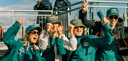 With you there is no us. We could feel your energy throughout the British Grand Prix.