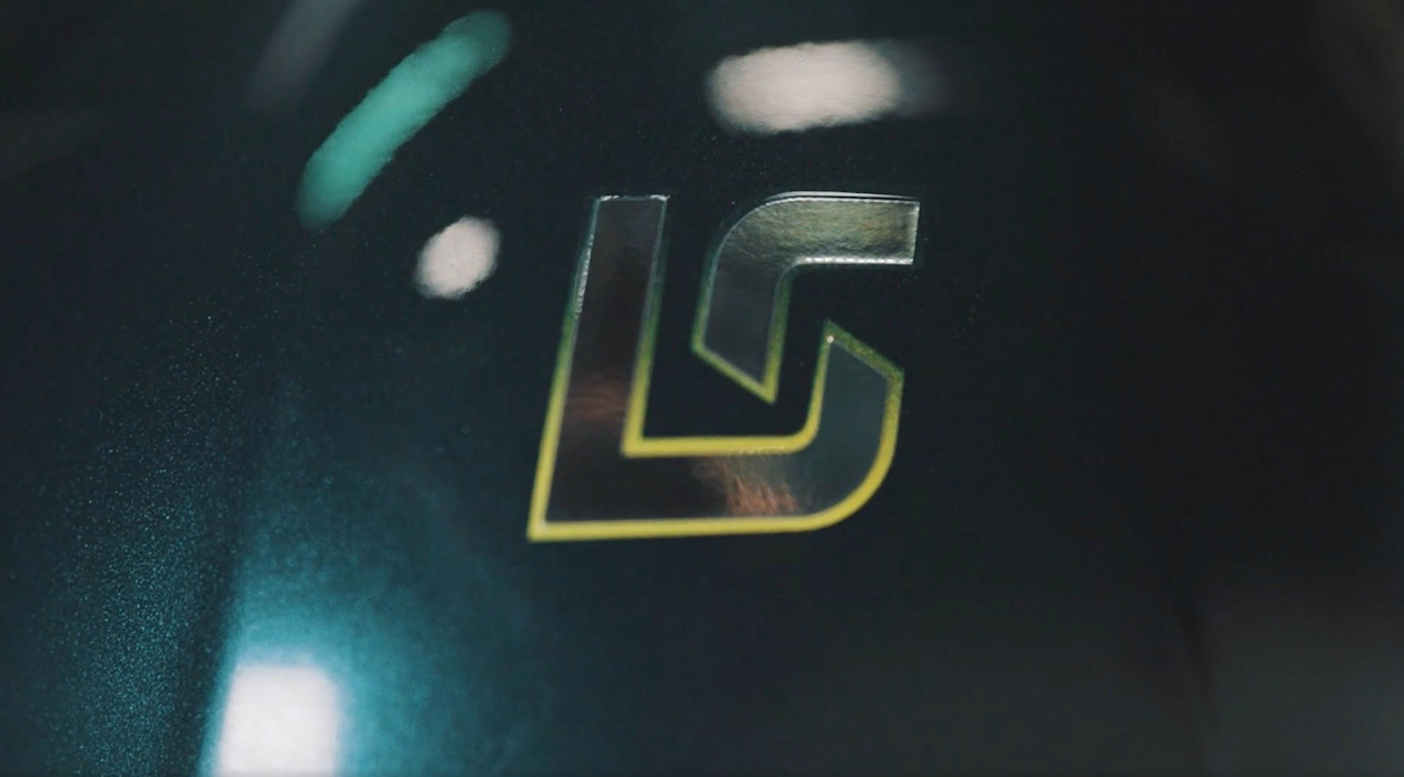 Lance Stroll's crash helmet