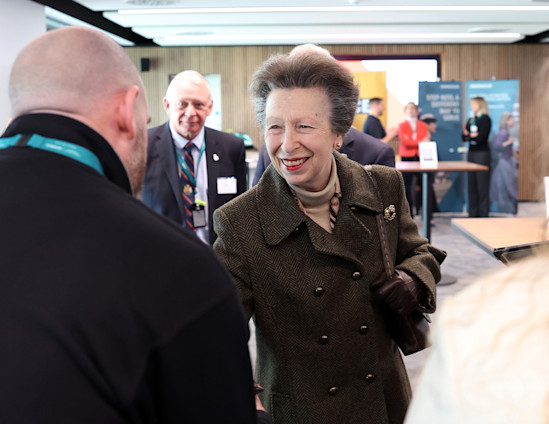HRH Princess Anne visit list image