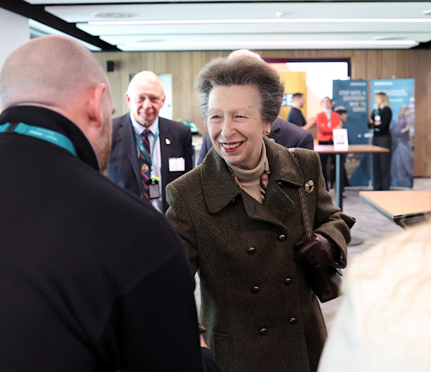 HRH Princess Anne visit list image
