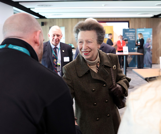HRH Princess Anne visit list image