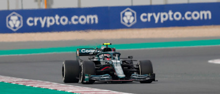 Sebastian gets to grips with the Losail Circuit as the Qatari track made its F1 debut last weekend.