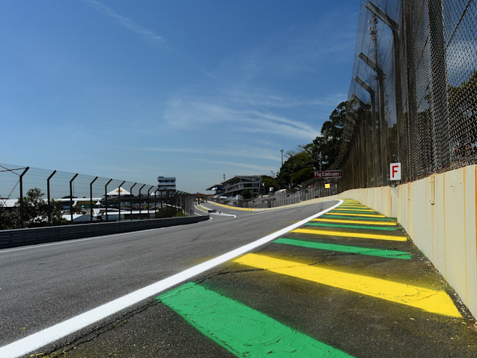 The banked final corner