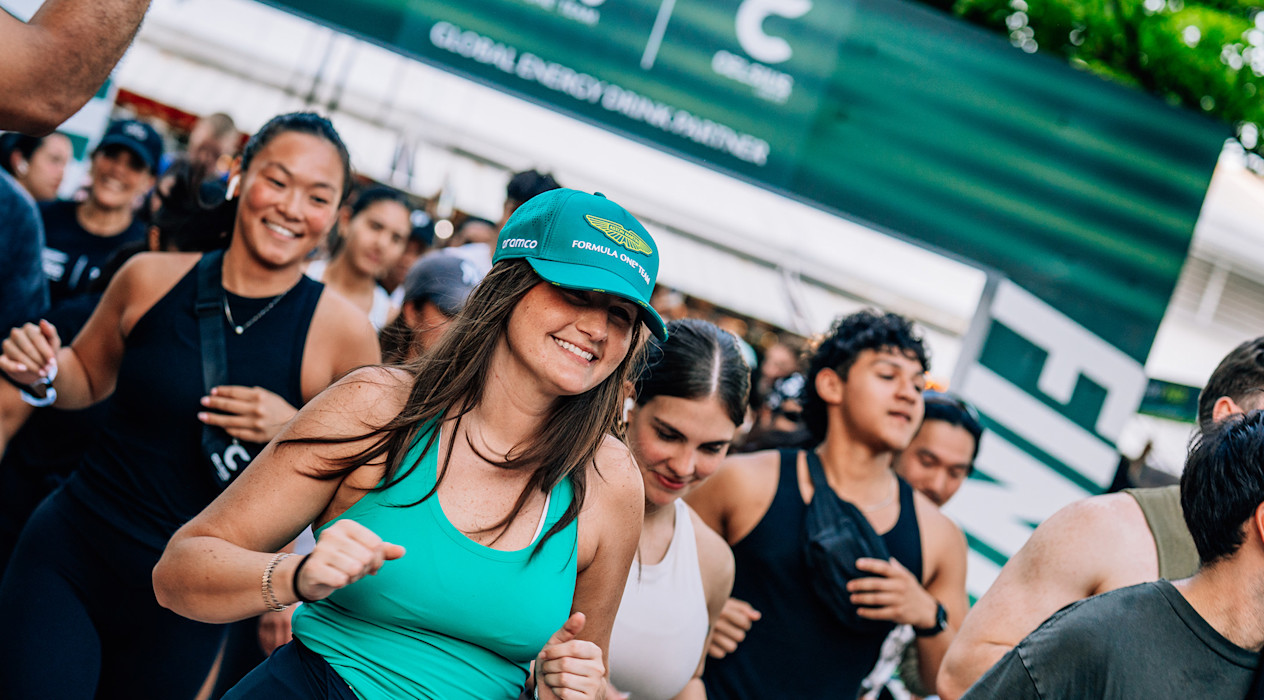 Celsius run club header