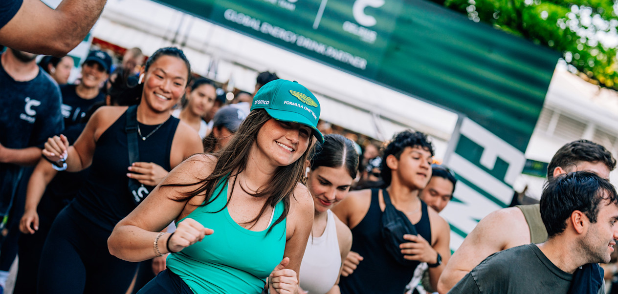 Celsius run club header