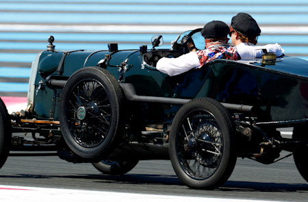 The Green Pea made its Grand Prix debut in France in 1922 at Strasbourg.