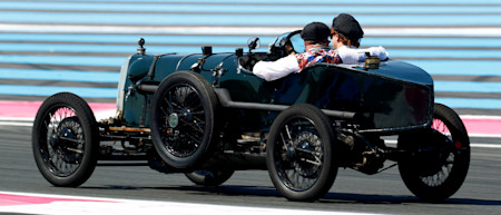 The Green Pea made its Grand Prix debut in France in 1922 at Strasbourg.
