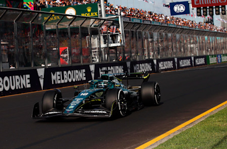 12th for Lance at the finish, and the team's working hard to bounce back in Imola