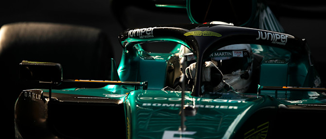 Sebastian hunkers down on the track and finished FP2 with a time of 1.14.059