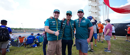 Photographer John Feinberg joined us to share the spirit of the US GP through the eyes of the fans