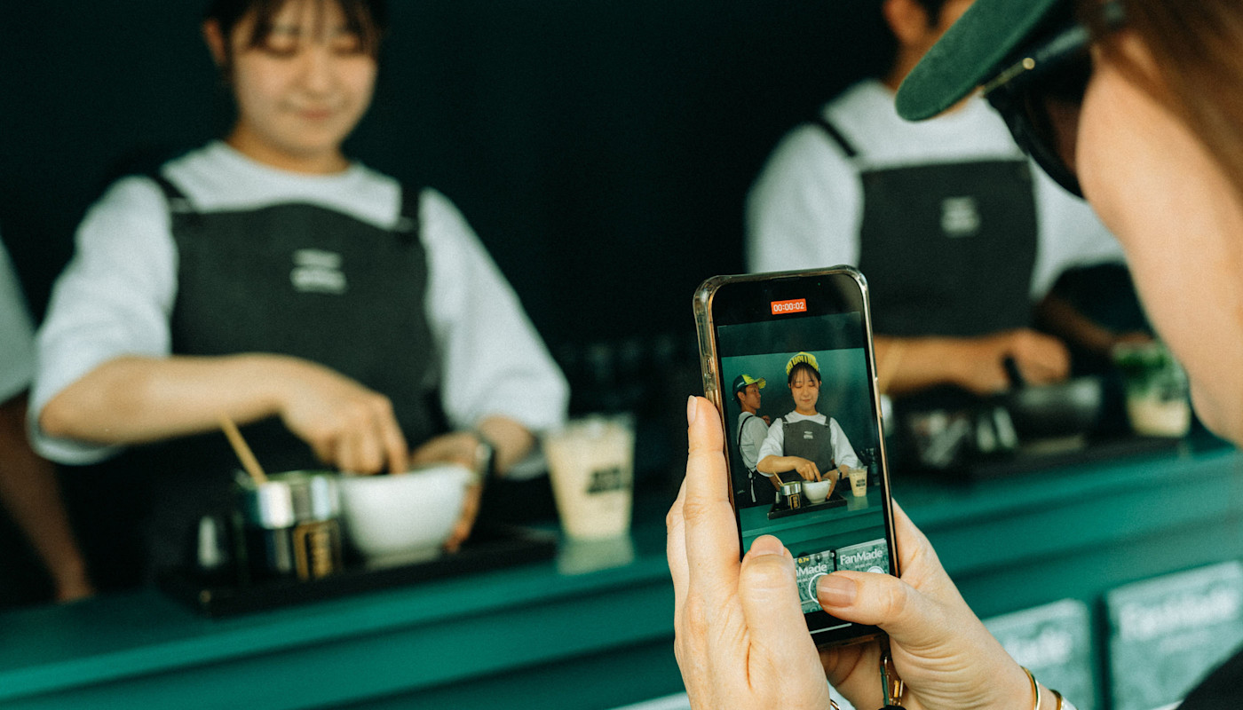 TikTok British GP FanMade in-line matcha