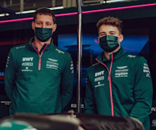 Support Mechanics Danny Davey and Andy Rush 