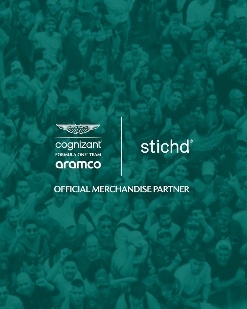 AMF1 Team sews up stichd as Official Merchandise Partner - Aston Martin ...