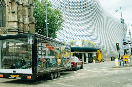 Travelling further north, we set our sights on the eye-catching Selfridges Building at Birmingham's Bullring Shopping Centre.
