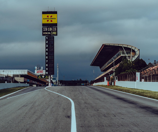 Turn One in Barcelona