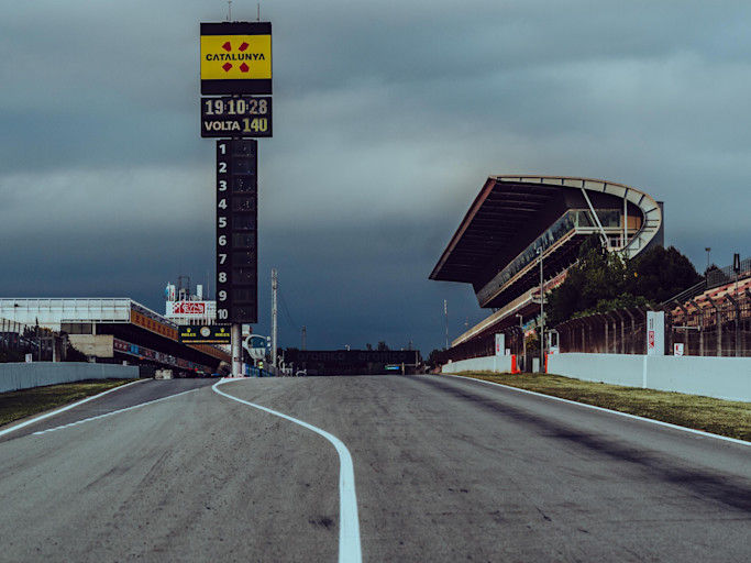 Turn One in Barcelona