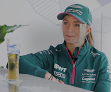 A drink with Jessica Hawkins