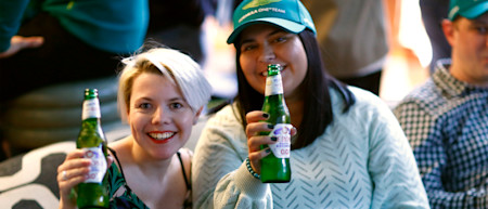 I / AM members joined us in a chic west London location for a an exclusive launch event in partnership with Peroni Nastro Azzurro 0.0%.