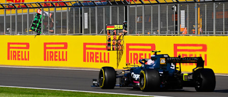 The team shares important information with Sebastian during the Sprint