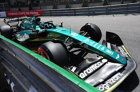 Lance takes the racing line and finishes Q1 in 18th