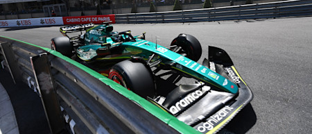 Lance takes the racing line and finishes Q1 in 18th