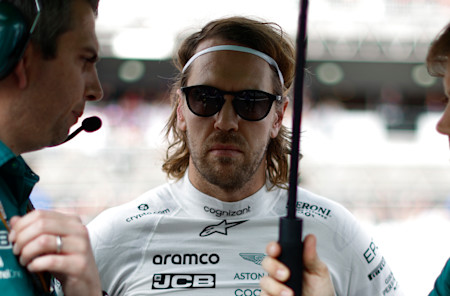 Sebastian was ready to run an unconventional strategy in the race to try and move up the order.