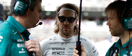 Sebastian was ready to run an unconventional strategy in the race to try and move up the order.