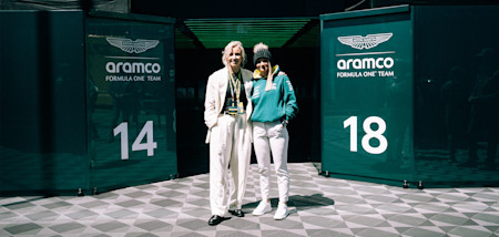 England Lionesses captain Leah Williamson joined in our home race celebrations.