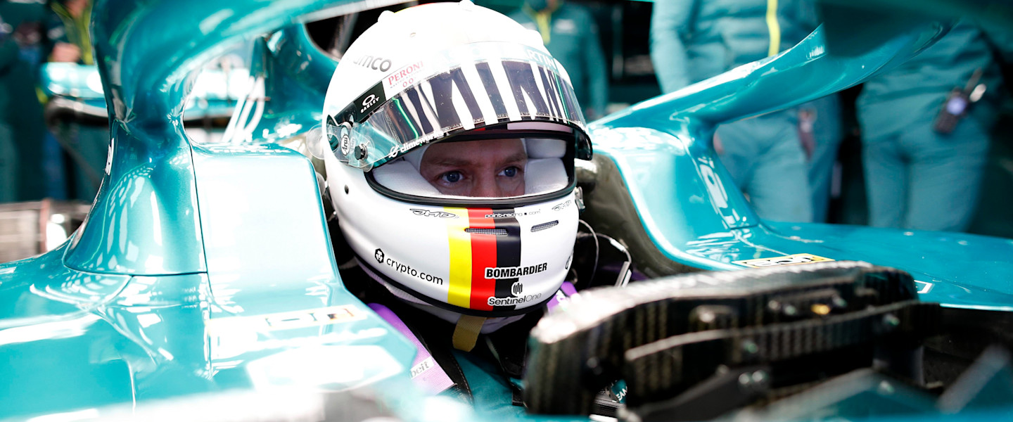 Sebastian Vettel, 2022 Barcelona testing